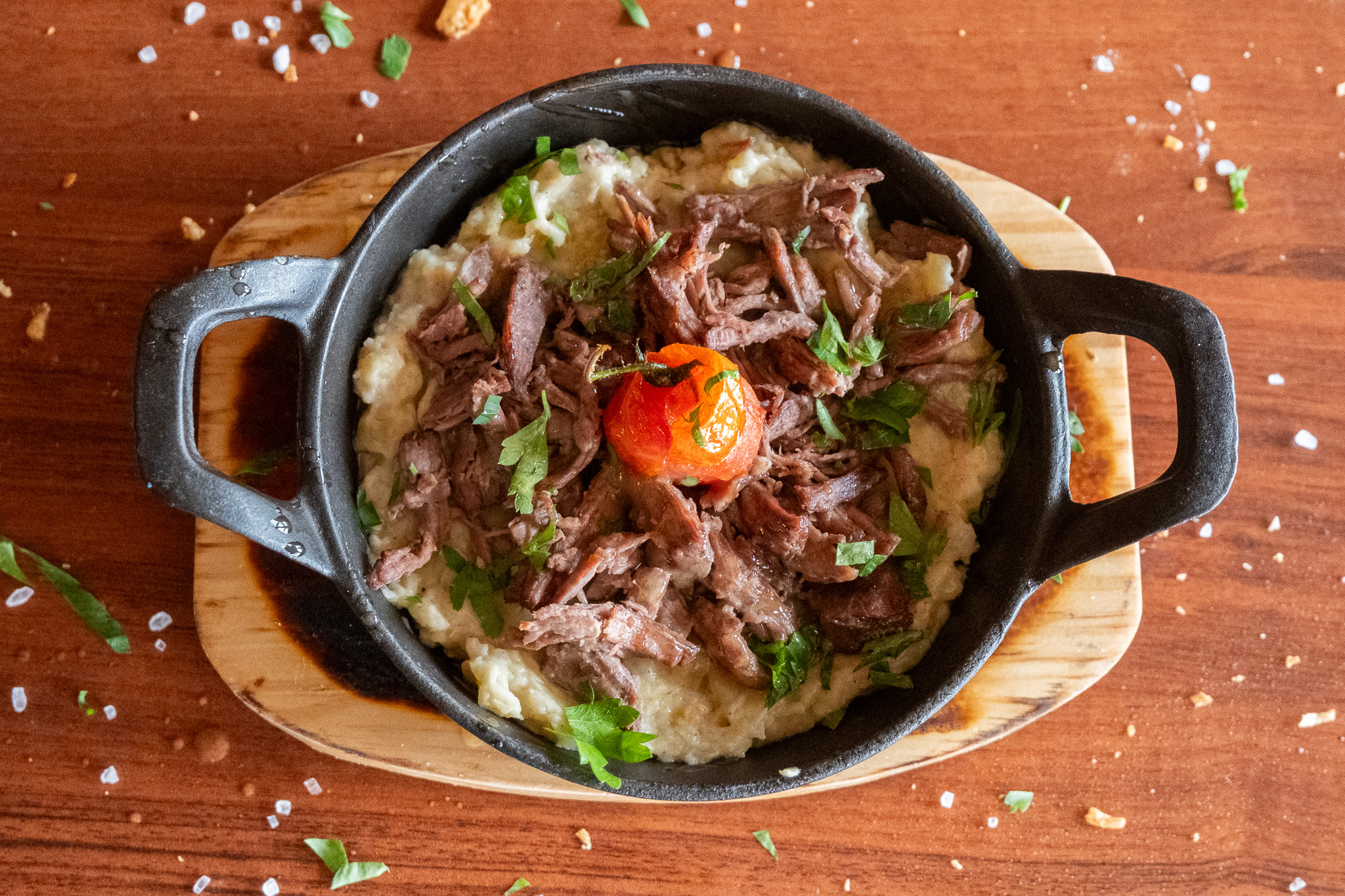 Beğendili tiftik eti